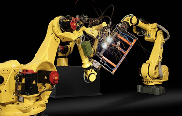 臺達機器人驅(qū)控一體機ASDA-MS系列成功應用在縱梁焊接機械手